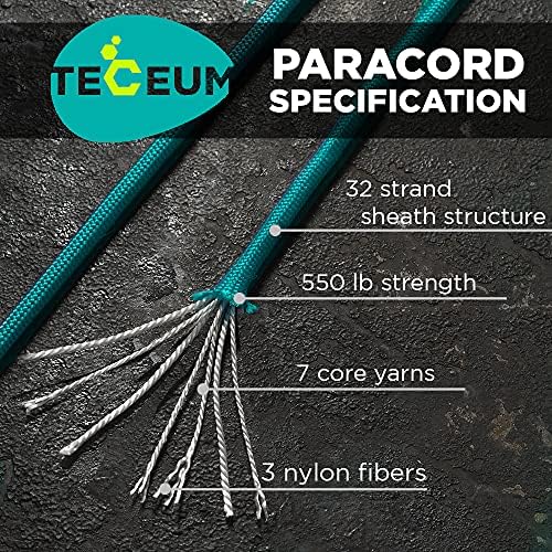 Paracord Rope 550 lb 4mm – Parachute Cord – Utility Camping Rope - Image 2