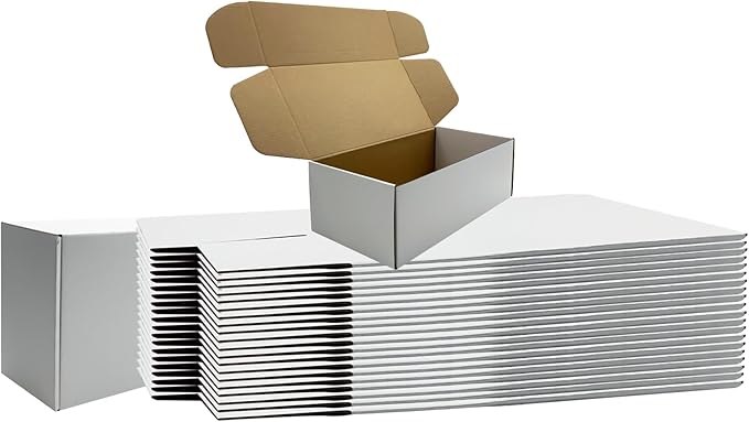 12x6x4 inches Shipping Boxes Set of 20, Holidays Gift and Small Business Giving by Unknown