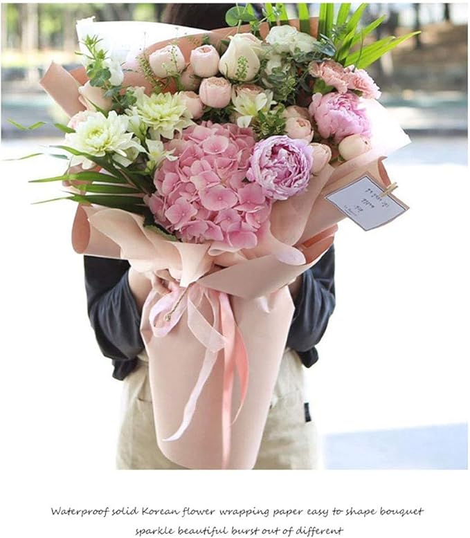 FWSA WRAPS Flower Wrapping Paper Roll Korean Floral Bouquet Packing Supplies - Image 6