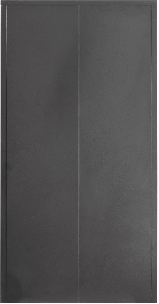 Global Industrial Janitorial Cabinet Assembled 36x18x72 Black - Image 5