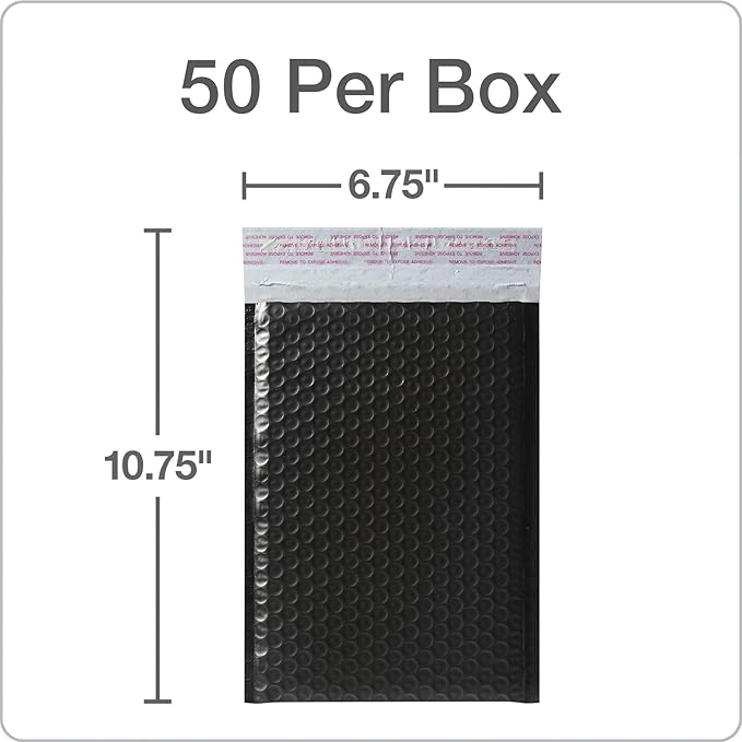 Quality Park Bubble Mailers, 6 x 9, Padded Envelopes, Shipping Bags, Water - Image 7