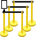 Retractable Stanchion, 6 SPECIALTY Posts + Signframe by VIP+Crowd+Control