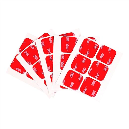 Double Sided Tape Heavy Duty 30pcs 1in x 1in Mounting Tape Pad Sticker Strong by Doublesidedtape