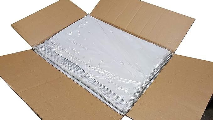 iMBAPrice 250 - 24x24 Premium Matte Finish White Poly Mailers Envelopes Bags - Image 2