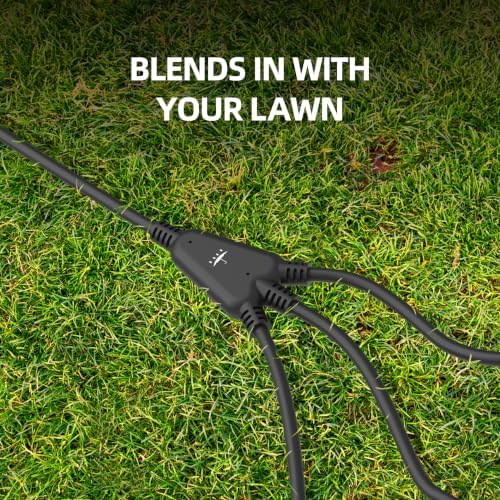 TiFFCOFiO Outdoor Extension Cord with 1 to 3 Splitter Outlets, 35 FT Waterproof Cord with Safety Cover, 3 Electrical Outlets for Christmas Decorations, 16 AWG, ETL Listed - Image 7