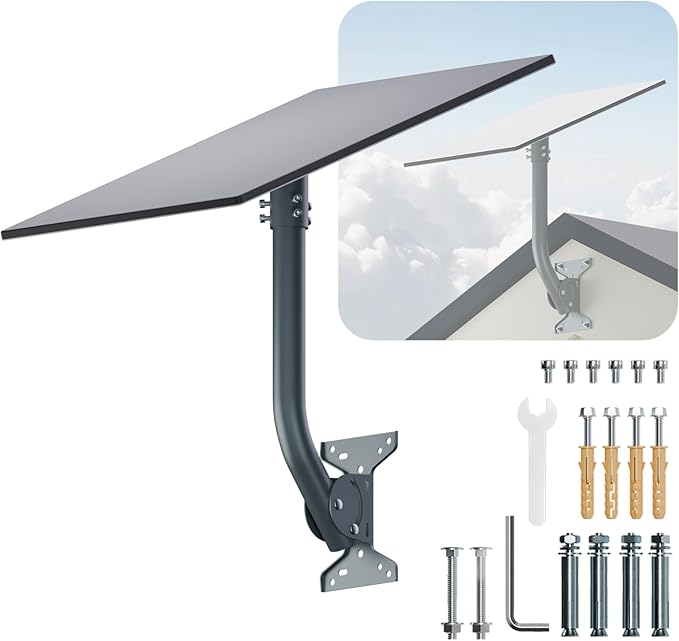 for Starlink Gen 3 Roof Mount, Aluminum Alloy Starlink Standard V3 Mounting Kit by Unknown