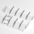 FungLam 4"x6" Thermal Shipping Labels, 10000 Fanfold Labels, Adhesive Shipping by FungLam
