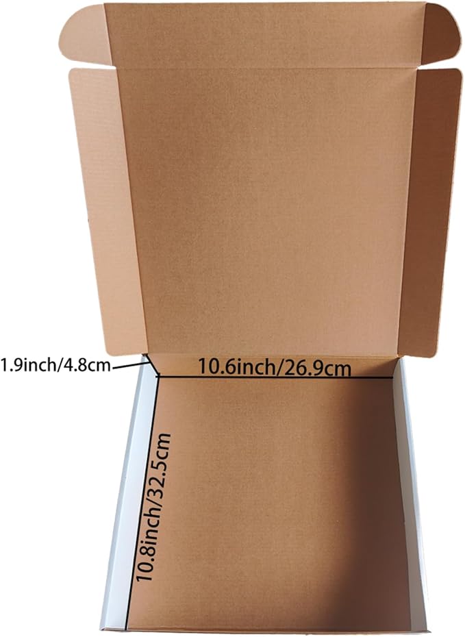 11x11x2 Inches Shipping Boxes Set of 25, E-Commerce Packaging Mailing Boxes - Image 6