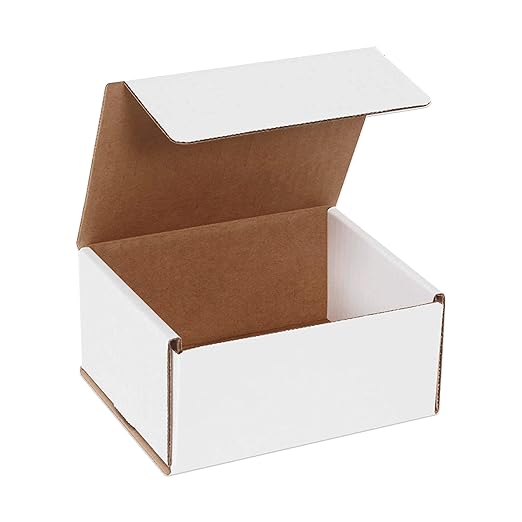 BOX USA Small Shipping Boxes 6"L x 5"W x 3"H, Gifts or Bulk Business Orders by BOXUSA