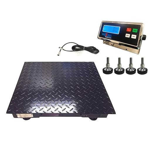 SellEton SL-700-2x2-5K 24" x 24" Industrial Floor Scale by SELLETONSCALES