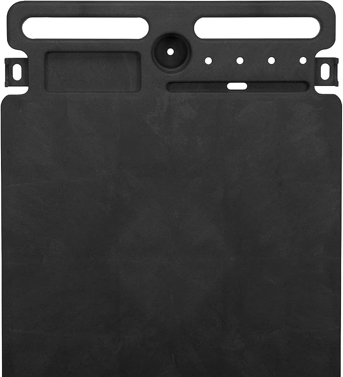 Global Industrial Industrial Service & Utility Cart, Plastic 2 Flat Black Shelf - Image 4
