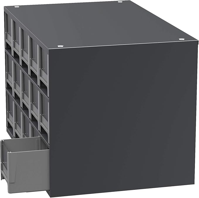 Akro-Mils Steel Garage Storage Cabinet, Small Parts Organizer Metal Cabinet - Image 4