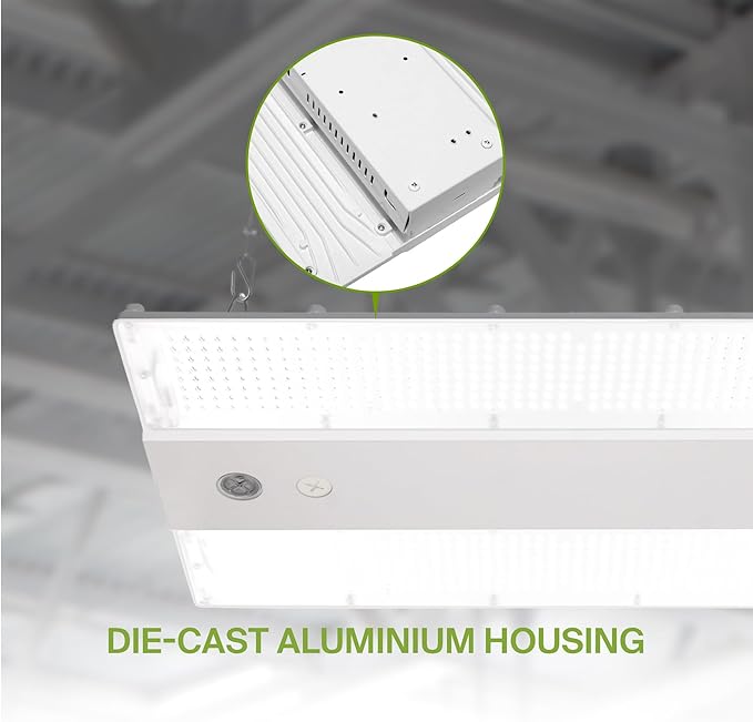 ASD LED Linear High Bay Light Fixture, Commercial Shop Lighting | 3CCT - Image 5