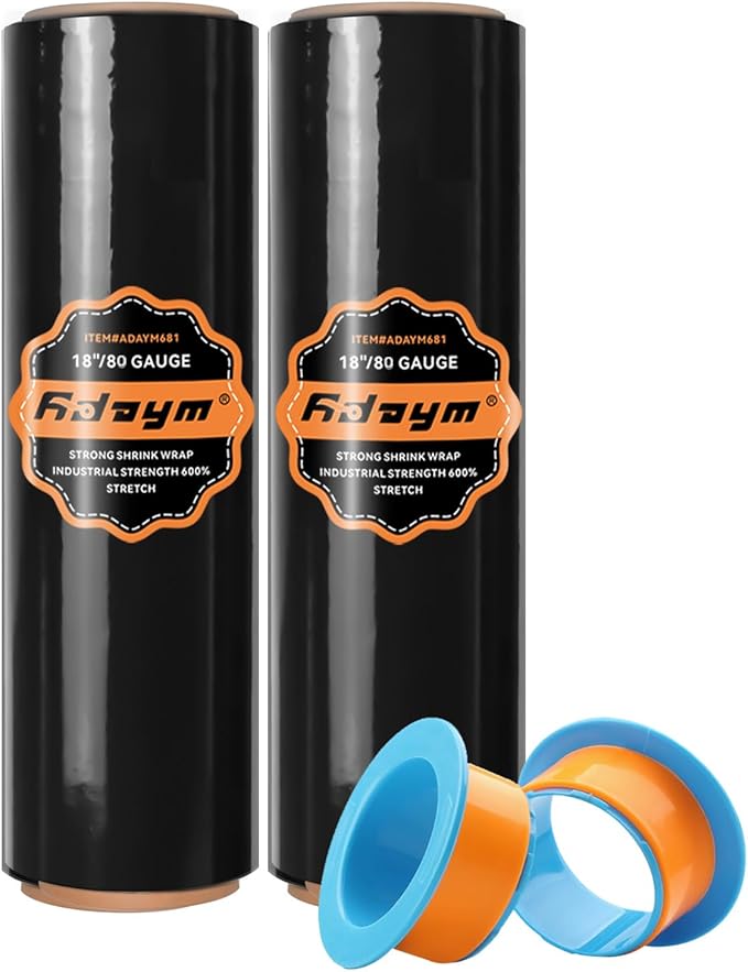​ADAYM 17.5" x 1500' Stretch/Shrink Wrap Roll by Adaym