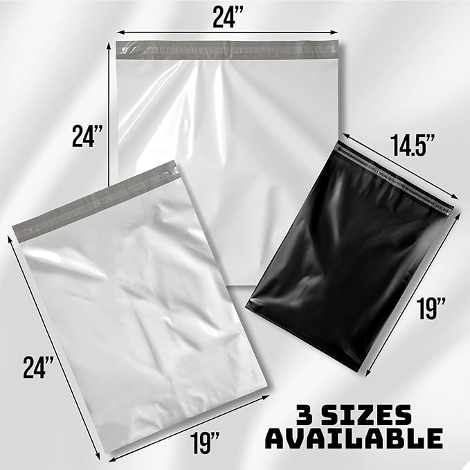 Poly Mailers 14.5x19 Inch 100 Pack - Image 8