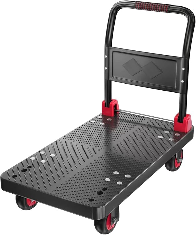 Platform Truck Push Cart Dolly, Foldable Hand Trucks by Lomive