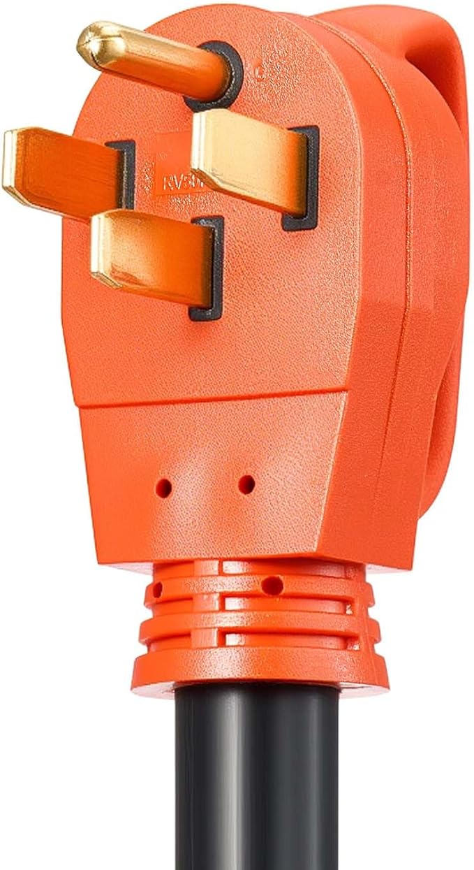 VEVOR 100 FT RV Extension Cord, 50 Amp, 125V 7500W Heavy Duty STW 6/3 + 8/1 - Image 9