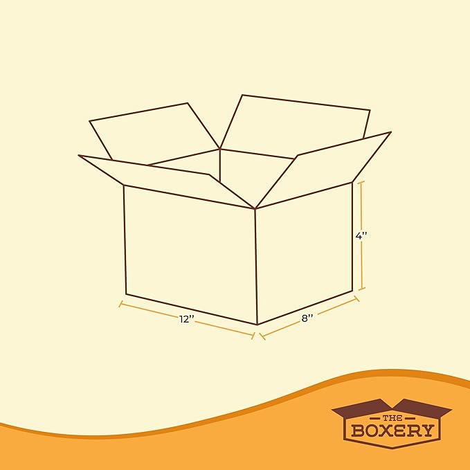 The Boxery 12 x 8 x 4 Inches Heavy Duty Grade ECT44, Moving & Storage - Image 3