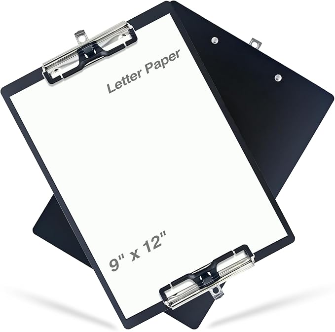 Aluminum Metal Clipboard Sturdy Stainless Hangable by Liushun
