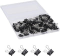 Ufmarine 60 Pcs Small Binder Clips 3/4 Inch Length, Standard Size by Ufmarine