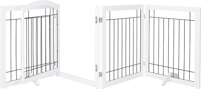 SPIRICH 96-inch Extra Wide 30-inches Tall Dog Gate - Image 7