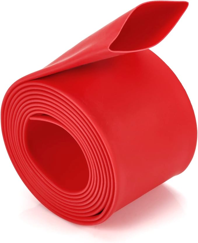 Chanzon 2:1 Ratio 1-1/4" Heat Shrink Tubing 3.3Ft Roll Red Polyolefin Sleeving by Chanzon