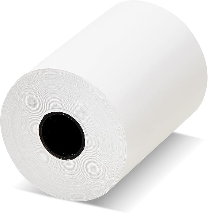 2 1/4 x 85' First Data FD130 FD50 FD400 FD55 FD100Ti Thermal Paper - Image 3