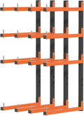 Lumber Storage Rack, Upgrade Folding Lumber Rack Wall Mount, Heavy Duty Metal 8 by Olgsibb