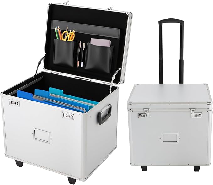 Rolling Cart for Teachers, Rolling File Cart by LEYSRIS
