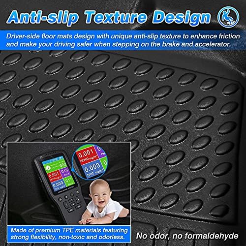 Floor Mats for Kia Soul 2020-2025 2026, All Weather Floor Liner for Soul Accessories Car Floor Mat Heavy Duty Waterproof - Image 6