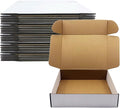 Shipping Boxes 11x9x3 inch Set of 25，White Corrugated Cardboard Box by Livejun