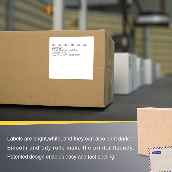 BETCKEY - 4" x 4" Shipping & Large Square Labels Compatible - Image 5