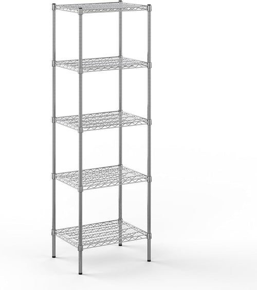 18" Deep x 24" Wide x 74" Height Wire Shelving Kit | 5-Tier | NSF Commercial by Regal+Altair