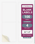 NextDayLabels – 3.5" x 5" Rectangular Sticker Labels by NextDayLabels