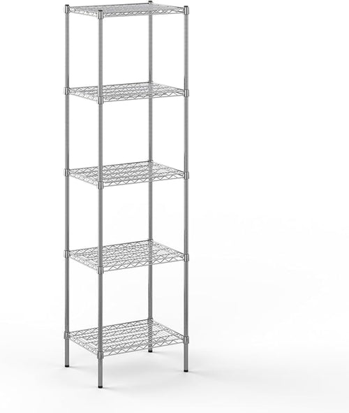 18" Deep x 24" Wide x 86" Height Wire Shelving Kit | 5-Tier | NSF Commercial by Regal+Altair