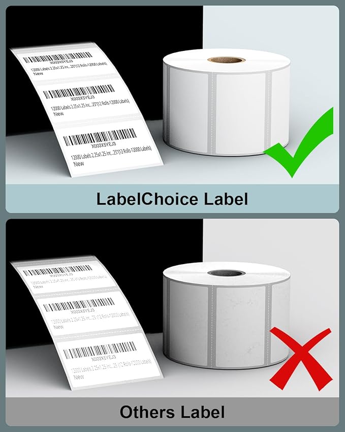 2"x1" 3-Proof Direct Thermal Barcode Labels Rolls - Image 6