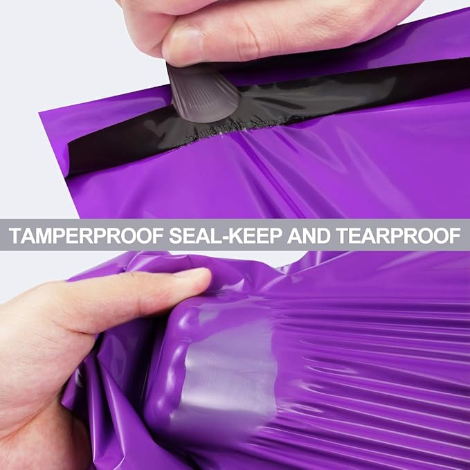 UCGOU Poly Mailers 24x24 Inch Purple 100 Pack Extra Large Shipping Bags Strong - Image 4