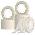 Masking Tape 1 inch Wide, 12 Rolls General Purpose Masking Tape Bulk by JayJayup