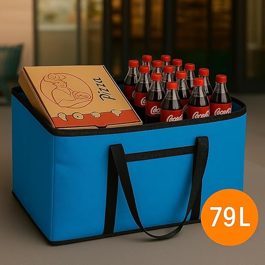 XXXL Insulated Food Delivery Bag Cooler Bags Keep Food Warm Catering Therma - Image 2