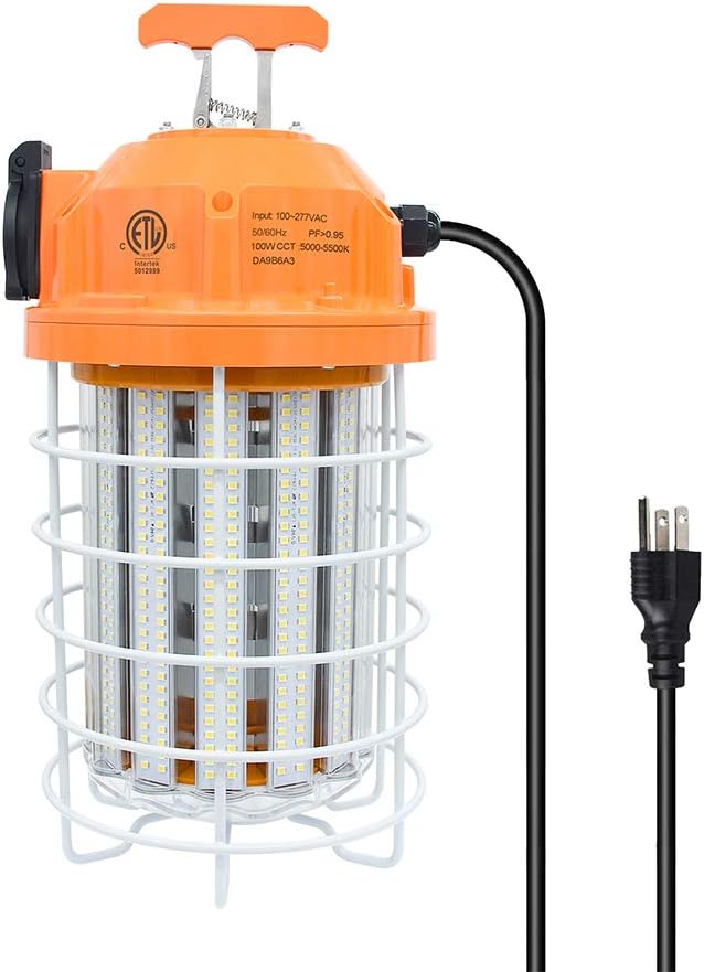 100W LED Temporary Work Light Waterproof Lights Construction Lights Work Site by NS
