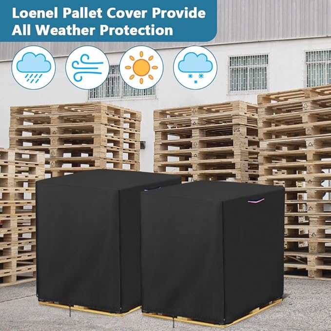 Pallet Cover, Waterproof Heavy Duty Pallet Covers Fits Large Pallets Up to 48" - Image 7