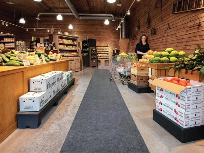 Slim Jim DUN5015 Narrow Heavy-Duty Plastic Poly Dunnage Rack - Image 5