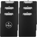 ZCZN Metal Clipboards, 6 Pack Heavy Duty Aluminum Clipboards 12 x 9 Inches by ZCZN
