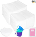 100 Pack 6''x8'' Cushion Foam Pouches, Moving Supplies by High-PQ