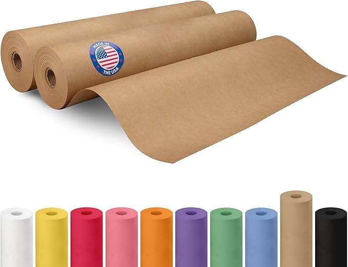 Brown Paper Roll 18" x 1800", Shipping & Crafts/Arts by IDLPackaging
