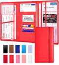 LINTRU Car Registration and Insurance Holder Trifold, Oversized Fit by LINTRU