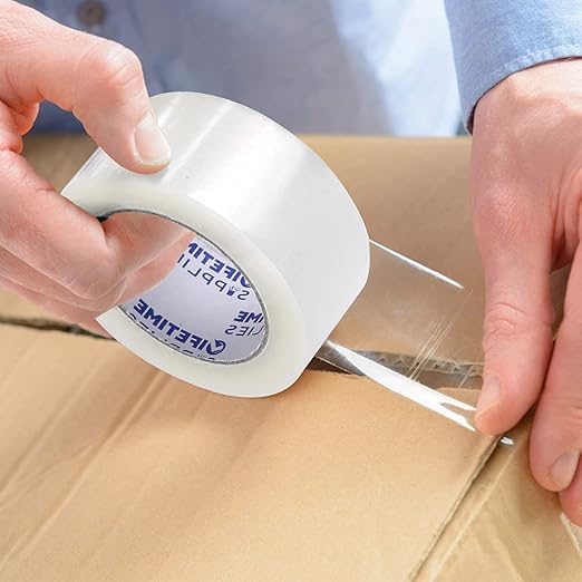36 Rolls Clear Premium Packing Tape, 65 Yards, 2.2 mil, Heavy Duty Packaging - Image 7