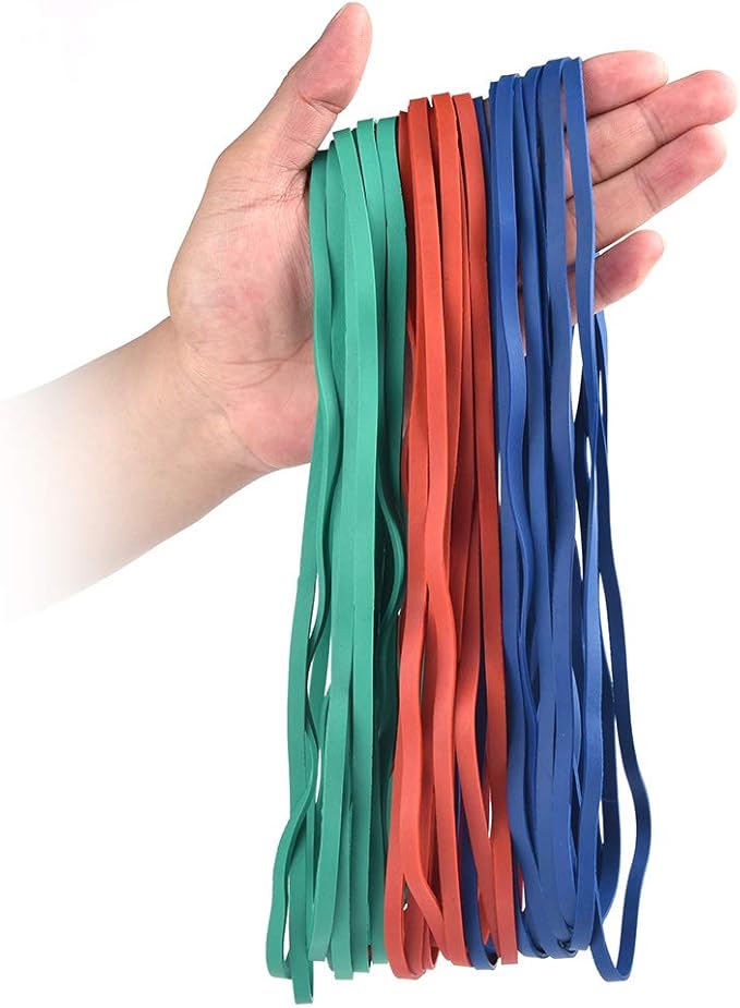 Coopay 12 Inches Extra Large Rubber Bands, 30 Pieces Heavy Duty Trash Can Band - Image 4