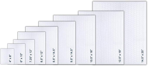 14.5x20 inches Poly Bubble Mailer Self Seal Shipping Envelopes 2.5 Mil 50 Pack - Image 2
