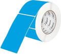 Perco Light Blue 3x5 Inch Perforated Sticker Labels — 150 Stickers/Roll — by Perco